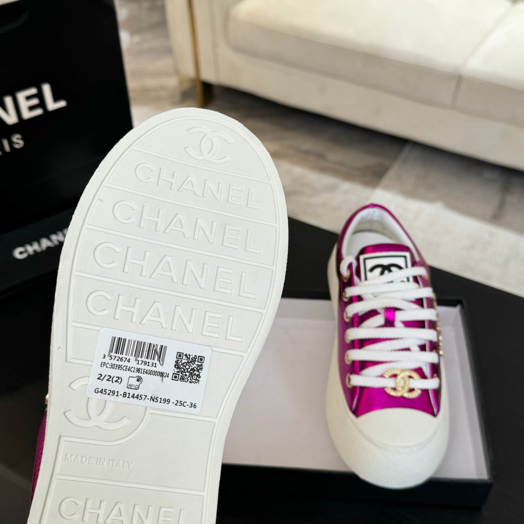 BIG-HEAD COOKIE SHOES IN MAGENTA PURPLE LAMBSKIN、mysite、Cacoeks