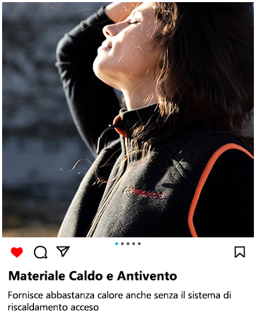 a woman wearing a black jacket with a red collar