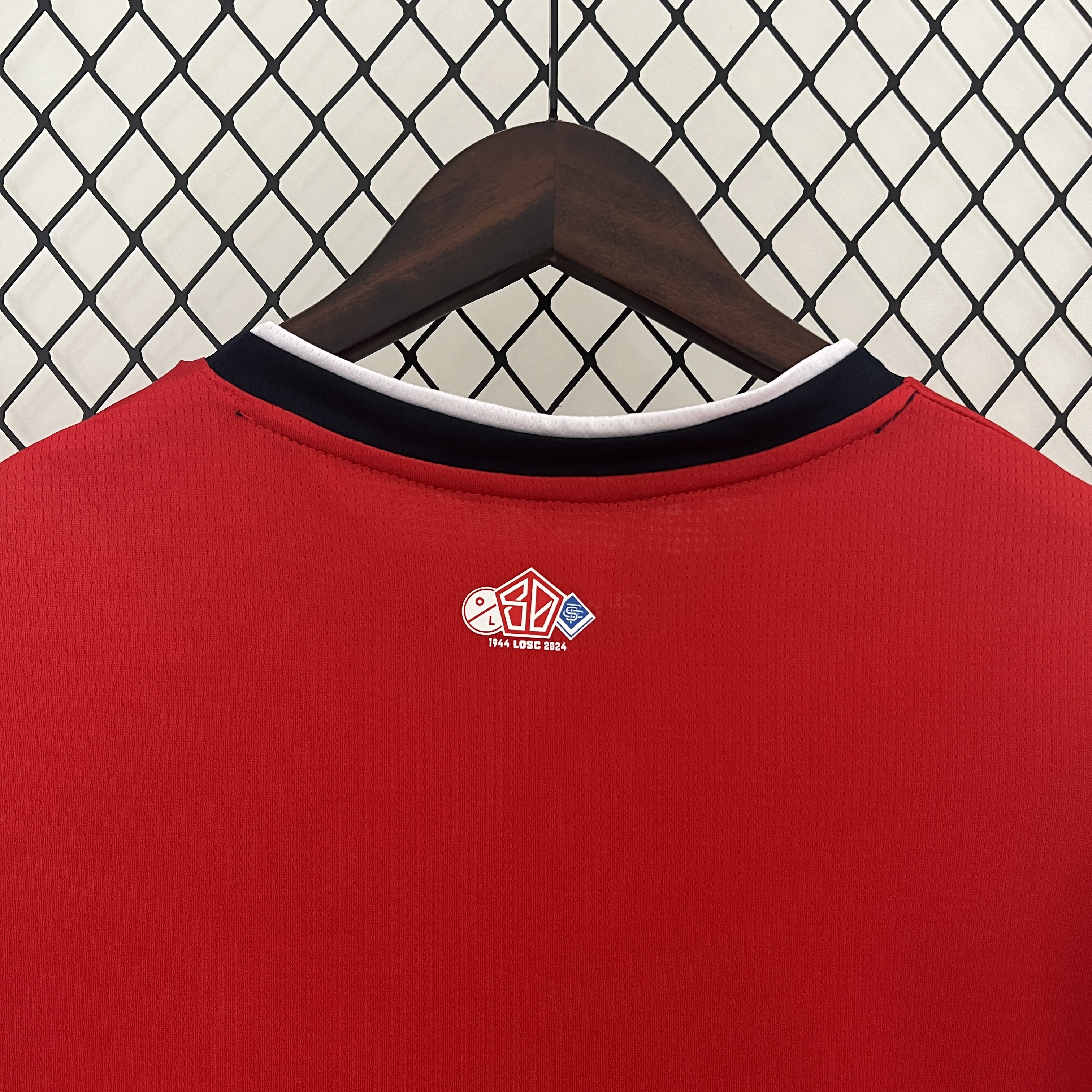 ManixJersey.com | Lille 24-25 Home Stadium Jersey - Fans Version -Customize Name, Number and Patch | Worldwide Shipping