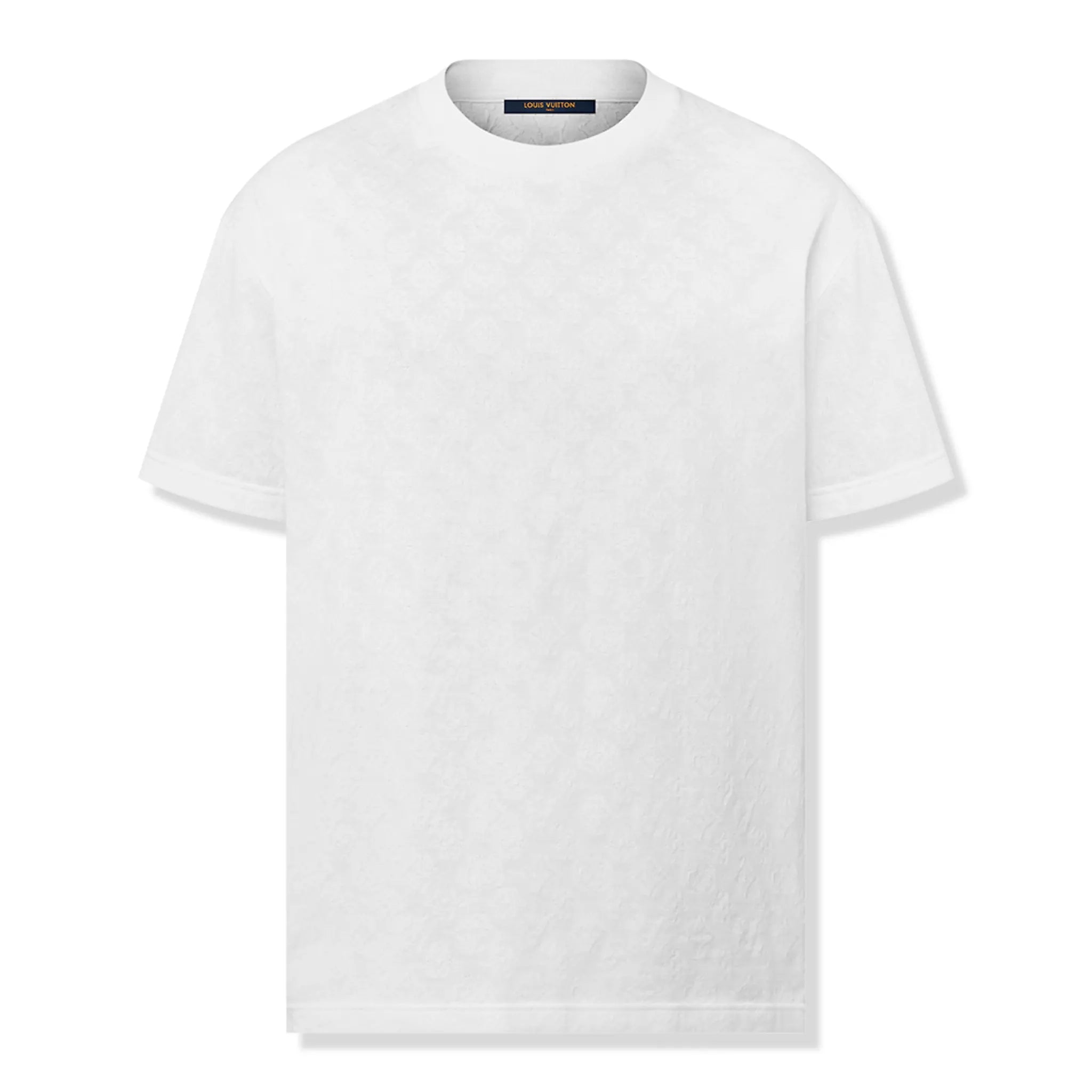 Louis Vuitton Monogram Fil Coupe Cotton White T Shirt、mysite、Cacoeks