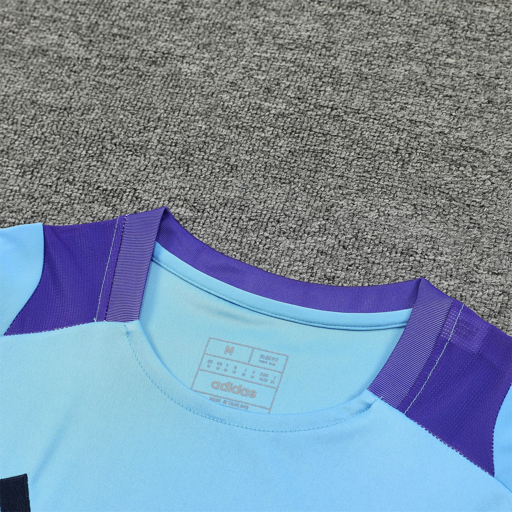 ManixJersey.com | Argentina 24-25 Vest Training Set - Blue Vest & Deep Blue Shorts -Customize Name, Number and Patch | Worldwide Shipping