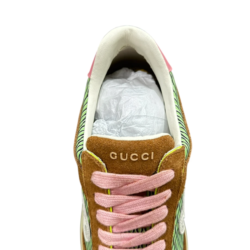 Gucci G57 Sneaker in Brown Pink、mysite、Cacoeks
