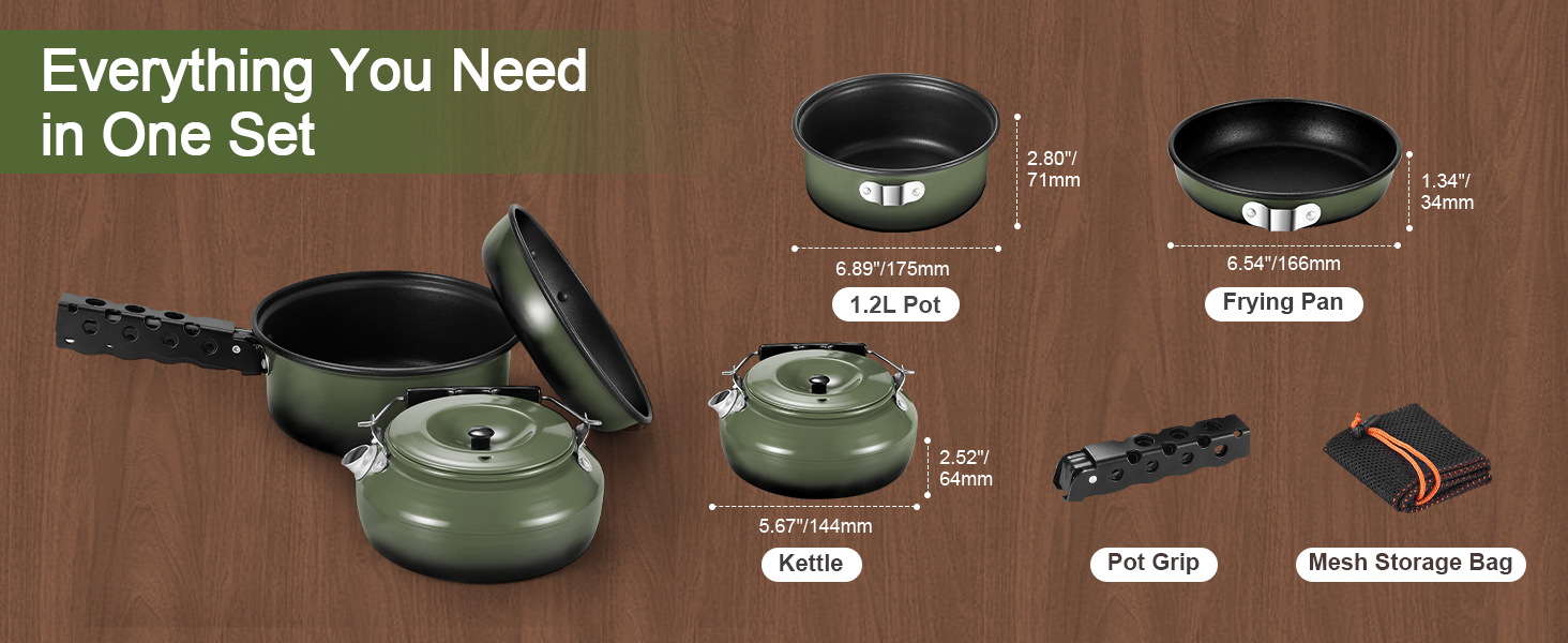 camping cookware