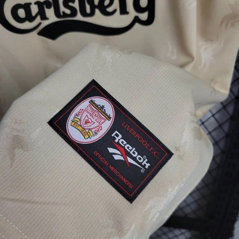 JerseysGala.com | Retro Liver.pool 1996-97 Away Jersey -Customize Name, Number and Patch | Worldwide Shipping