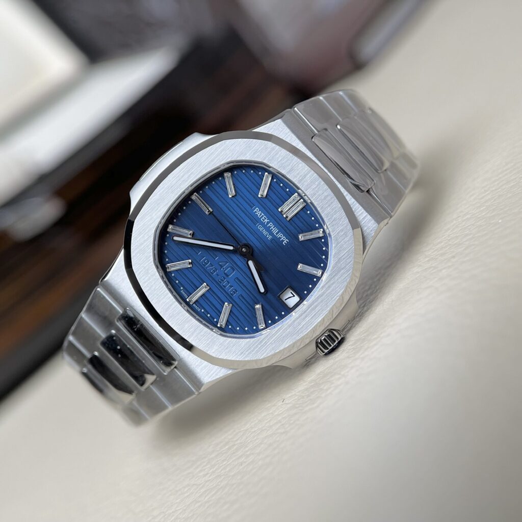 Đồng Hồ Patek Philippe Nautilus Bản Kỉ Niệm 40 Năm 3K Factory 40mm (1)