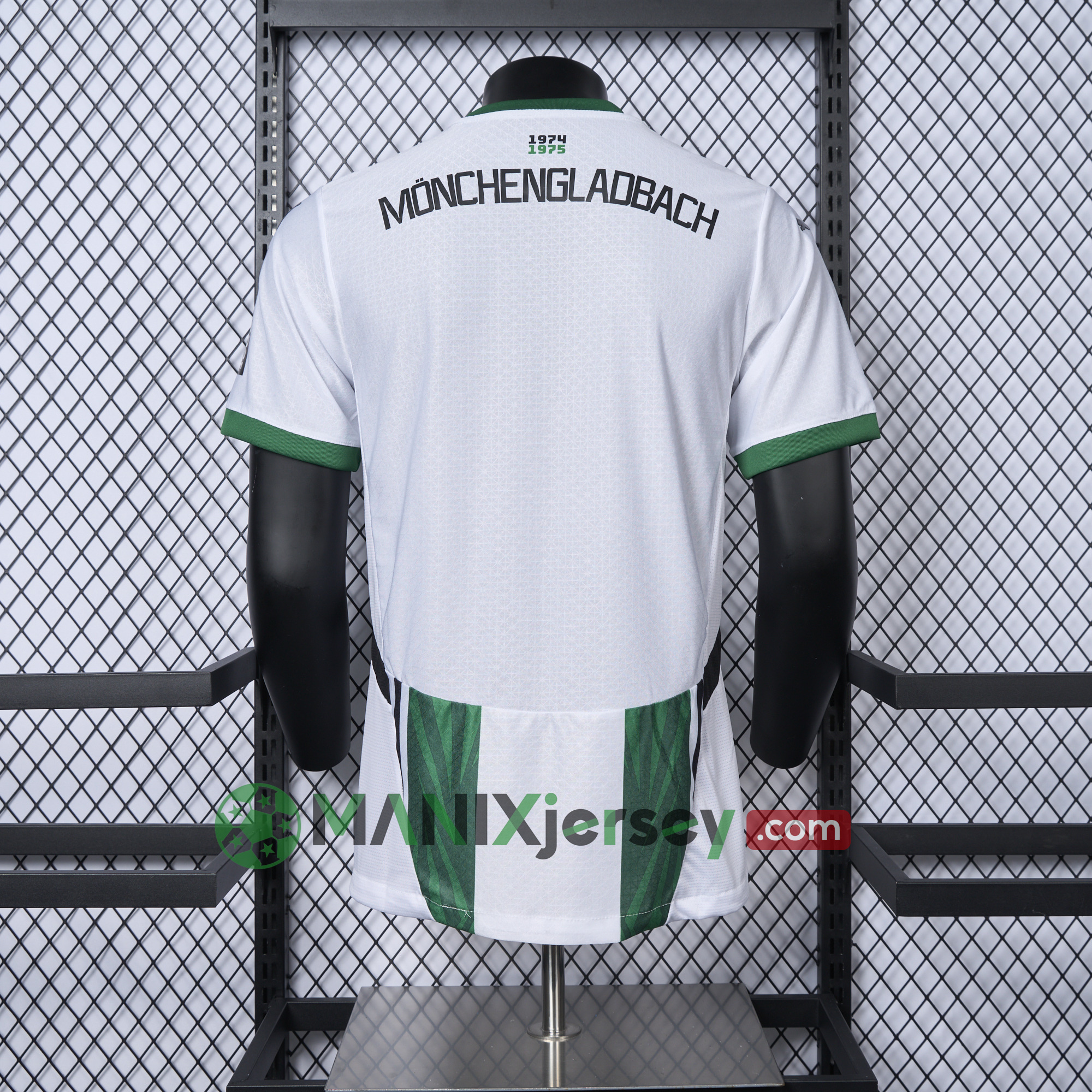 ManixJersey.com | Borussia Mönchengladbach 24-25 Home Jersey - Player Version -Customize Name, Number and Patch | Worldwide Shipping