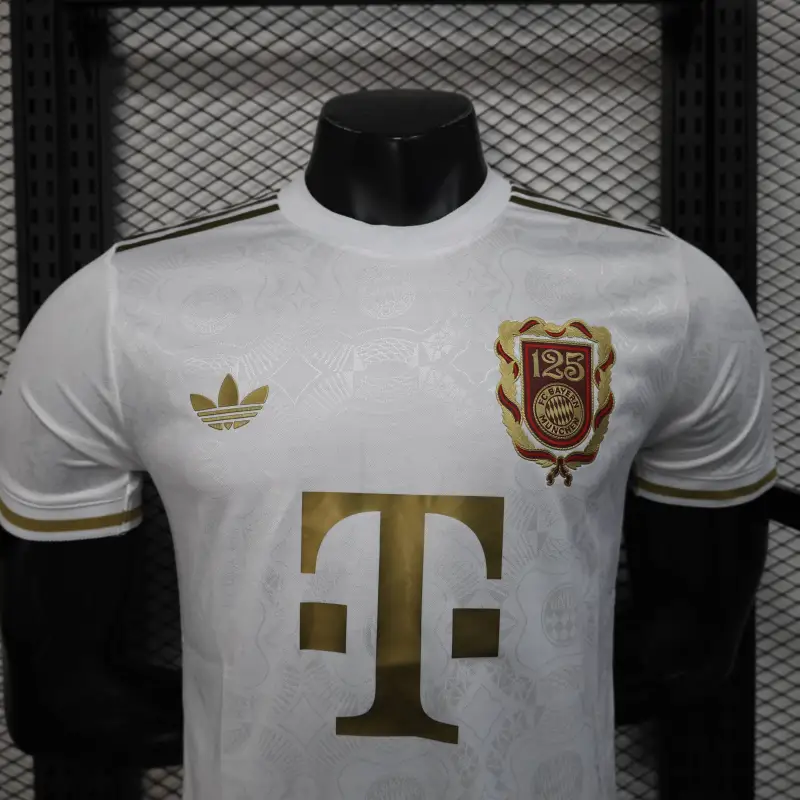25-26 Bayern Munich 125th Anniversary soccer jersey-Player Version: Ajax 24-25 Home Stadium Jersey - Fans Version mysite: Adidas luxuryfootballshirts.com: https://www.luxuryfootballshirts.com/