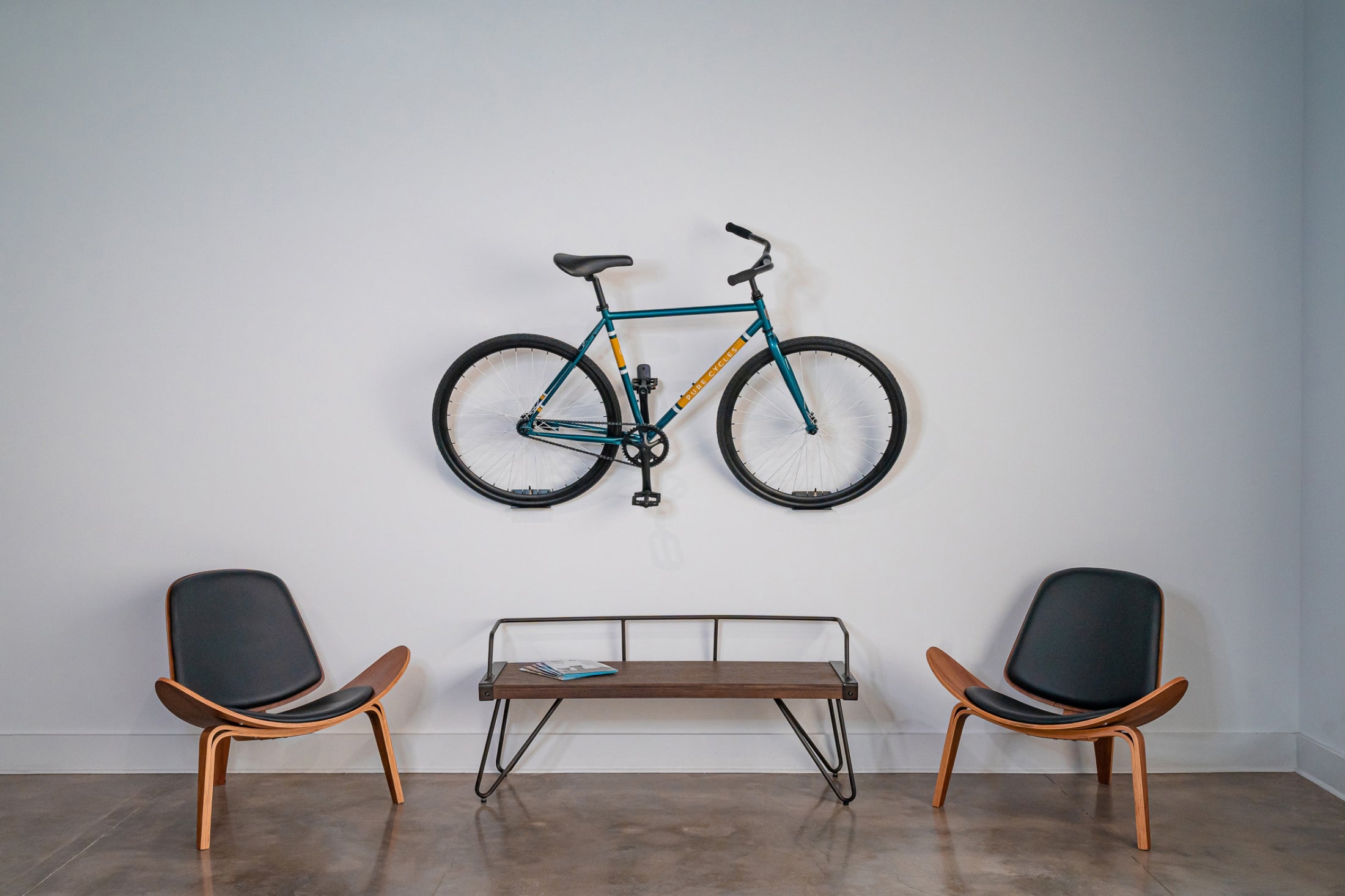 Pitched Single Bike Wall Rack、mySite、bearsvspackers