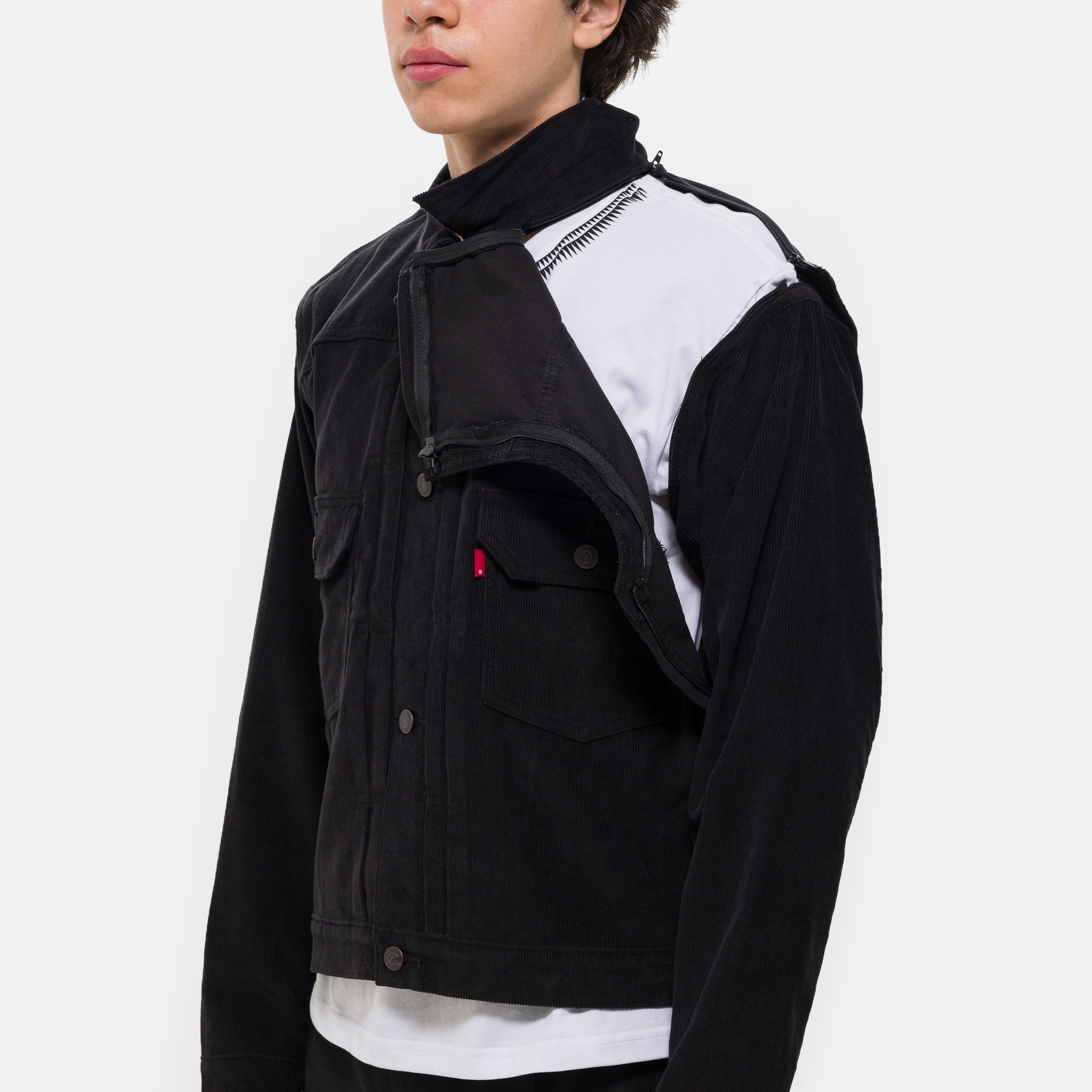 Undercover Pinnacle Type II Trucker Jacket in Black