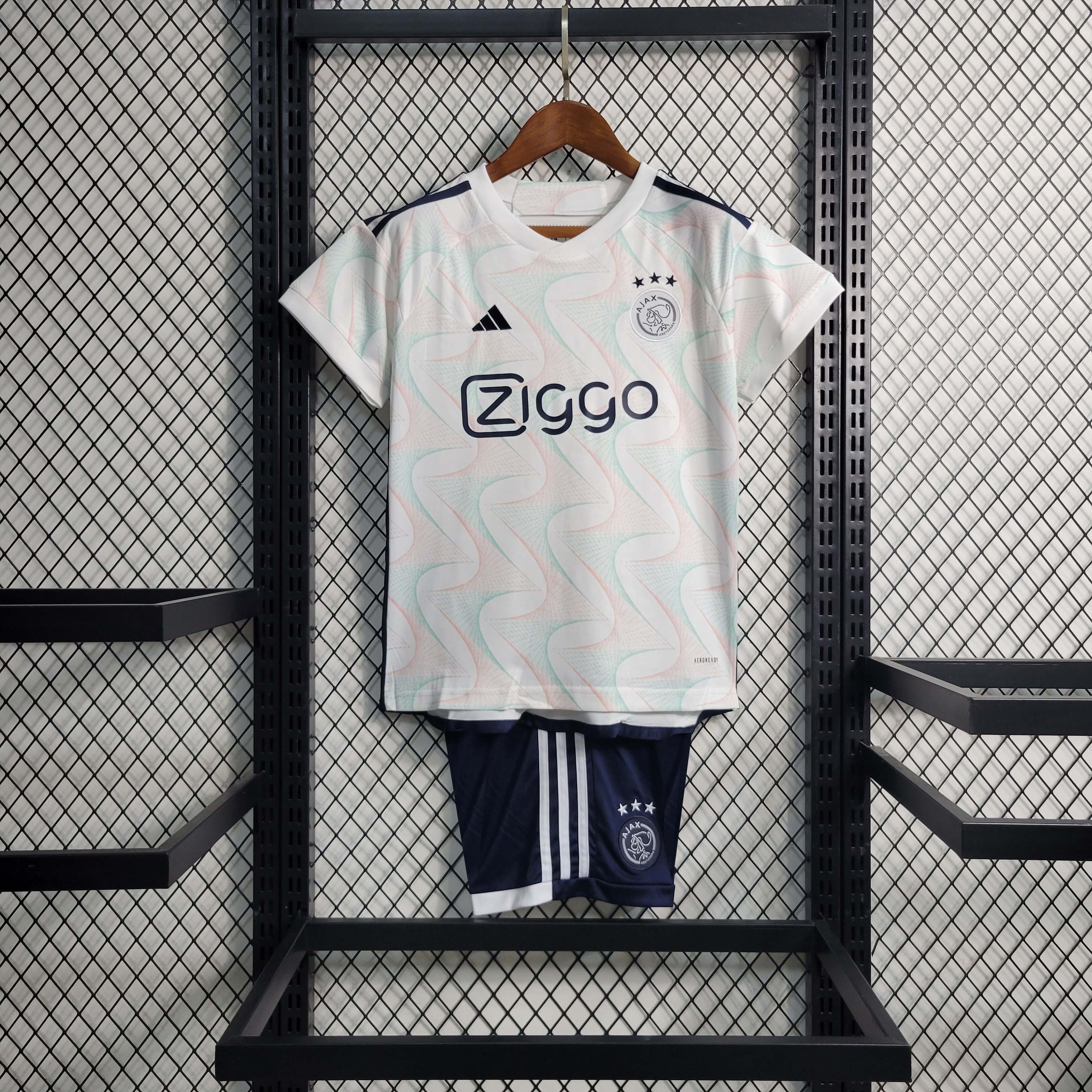 2023/2024 Ajax away Football Shirt 1:1 Thai Quality Kids Size:football jersey mysite: unitedjerseyfootball 邓江浪:football