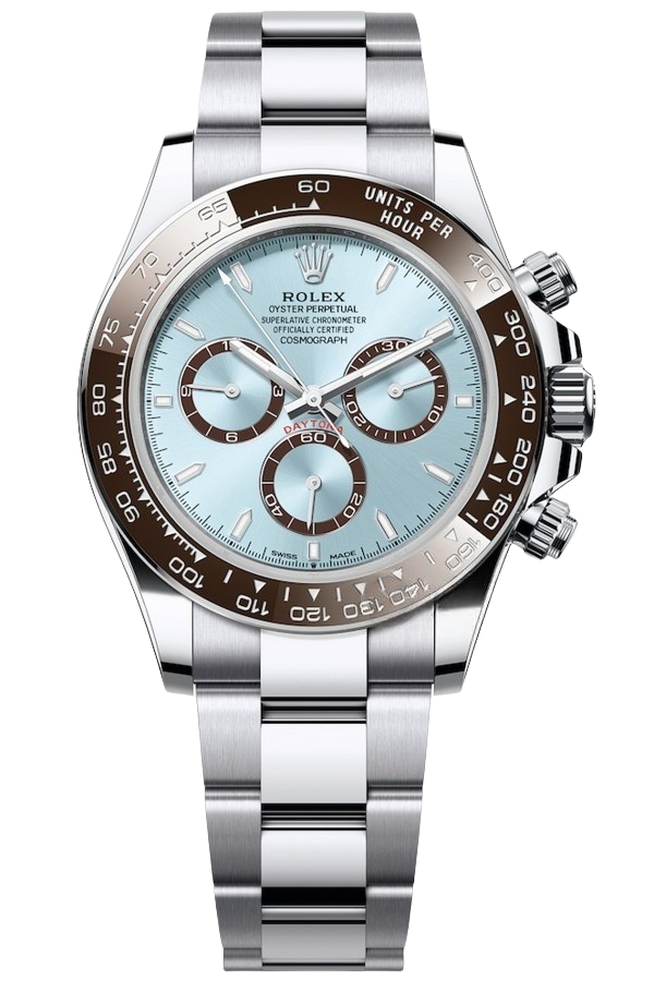 Rolex Daytona lce Blue Dial New 2024Super Clone Swiss Replica Watch Ref 126506 4131 Swiss Movement