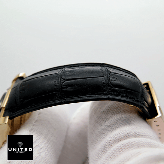 Rolex Cosmograph Daytona 116515LN-0003 Replica Black Leather Bracelet