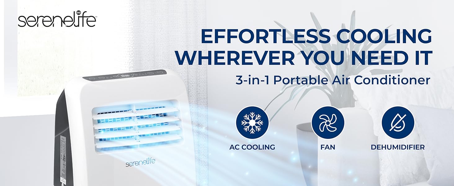 3-in-1 Portable Air Conditioner