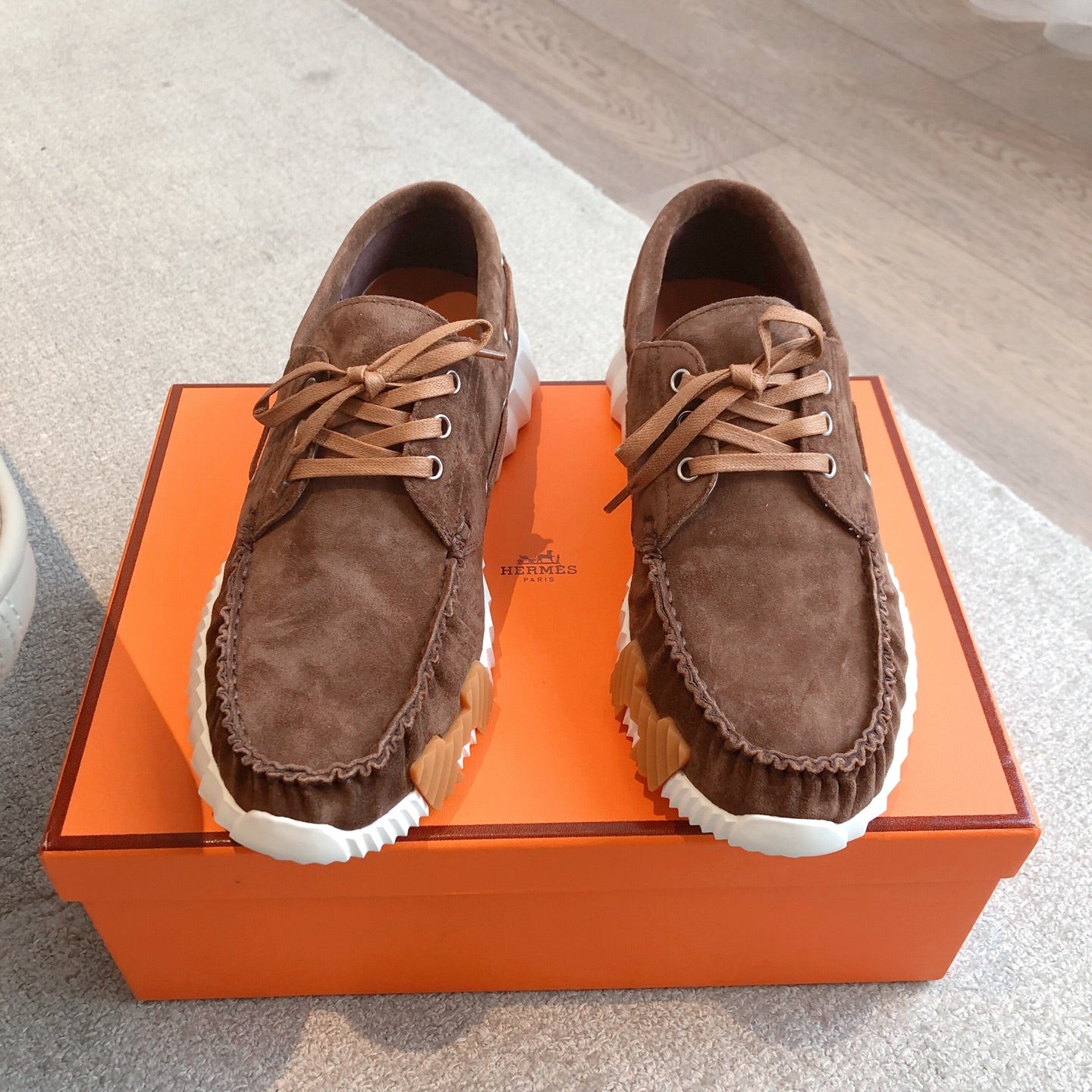 KETCH SNEAKER IN COCOA BROWN SUEDE、mysite、Cacoeks