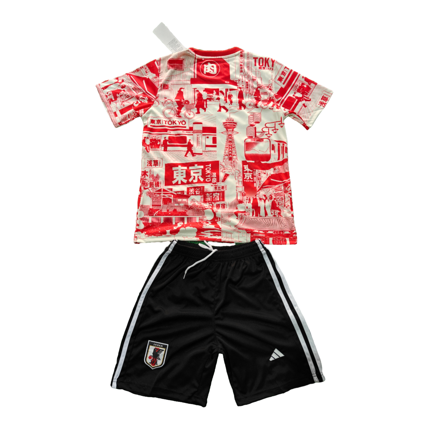 UltraTrikot-Japan 25-26 Tokyo City Appearance White And Red Special Kids Kit