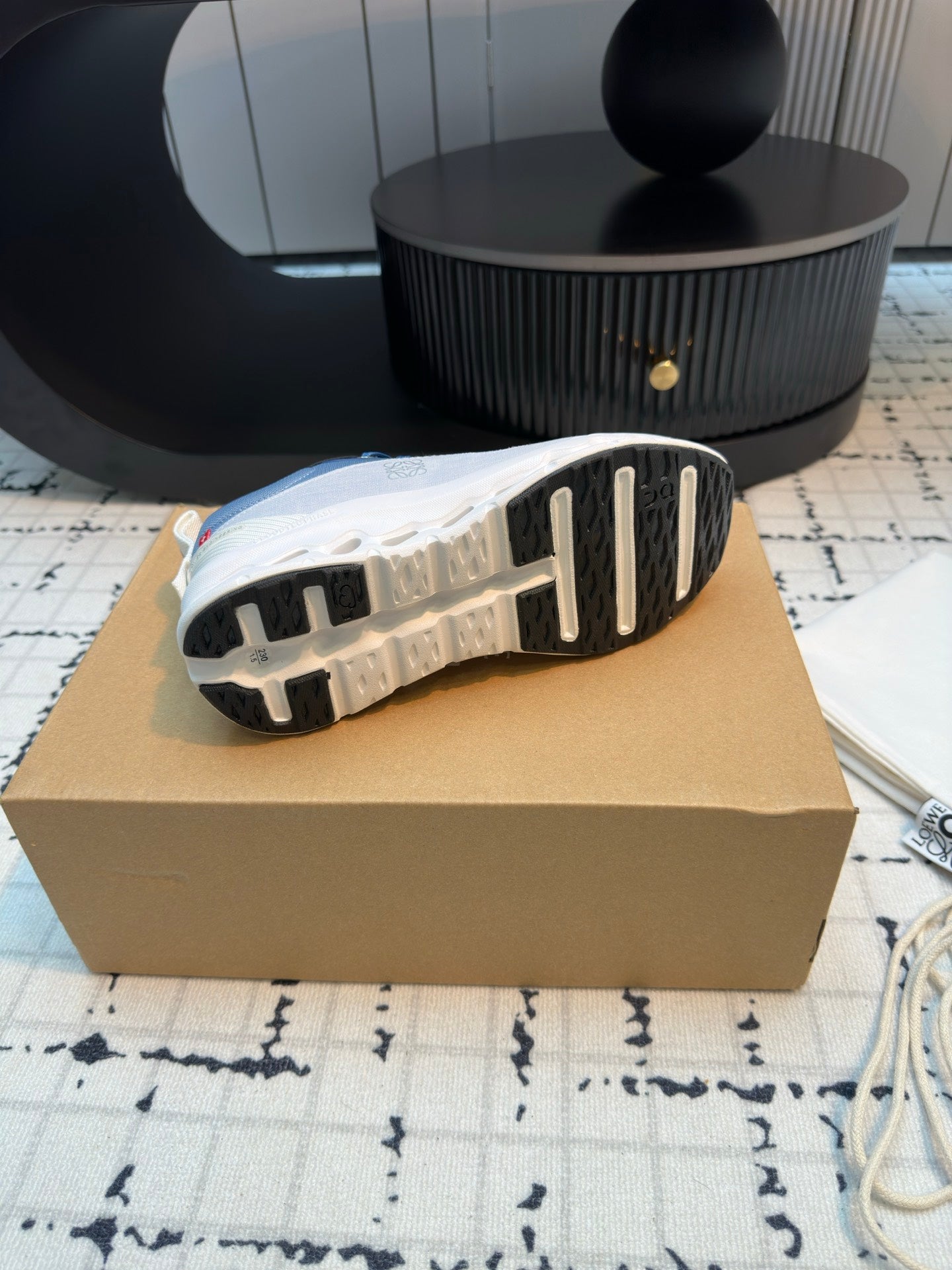 LW CLOUDTILT 2.0 SNEAKER WHITE AND BLUE POLYESTER、mysite、Cacoeks