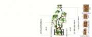 versatile 8 tier indoor plant stand with   grow lights usb powered adjustable brightness ideal for home patio decor details 5