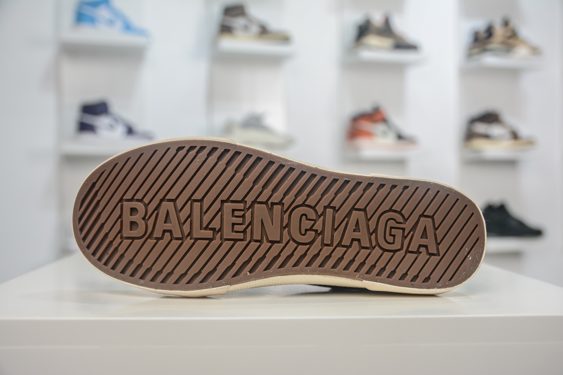 Balenciaga Paris Trainer Mule in Navy、mysite、Cacoeks