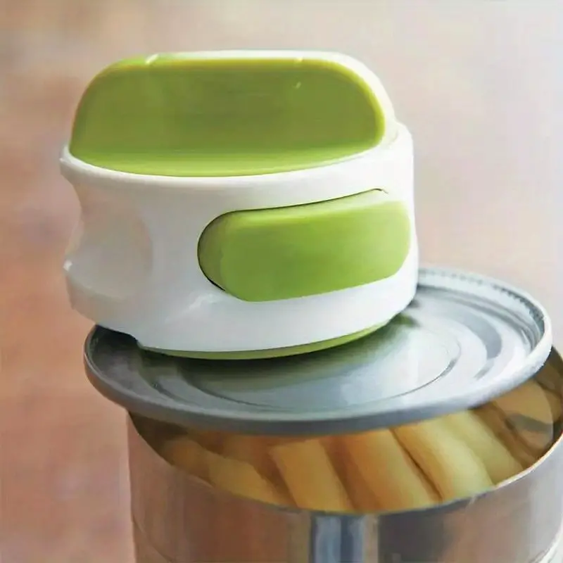 1pc novelty can opener jar opener lid remover aid arthritis weak hands and seniors accessories manual compact can opener easy twist release portable space saving stainless steel details 5