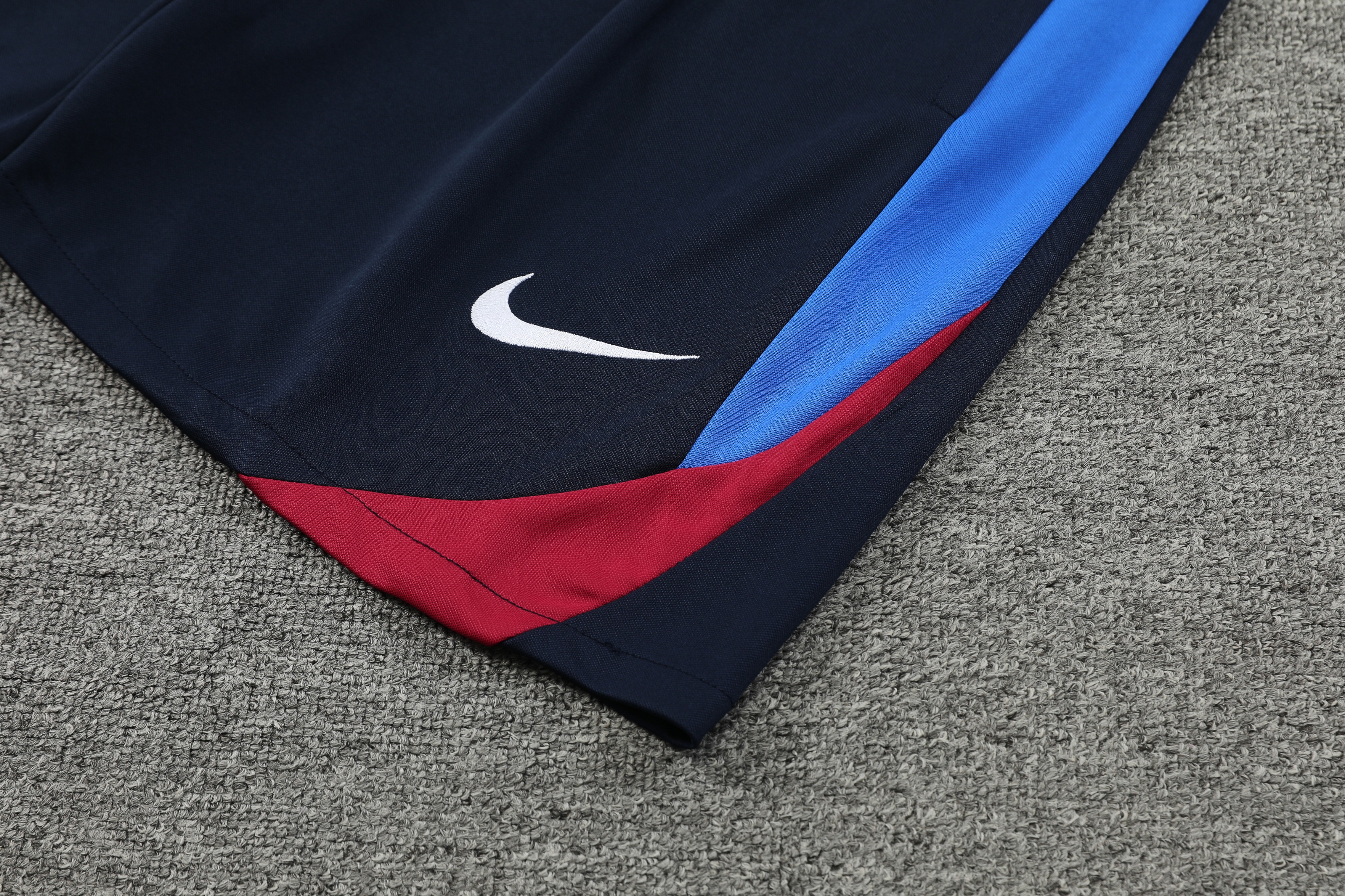 Higojerseys-Barcelona 24-25 Training Vest Suit - Blue with Pattern