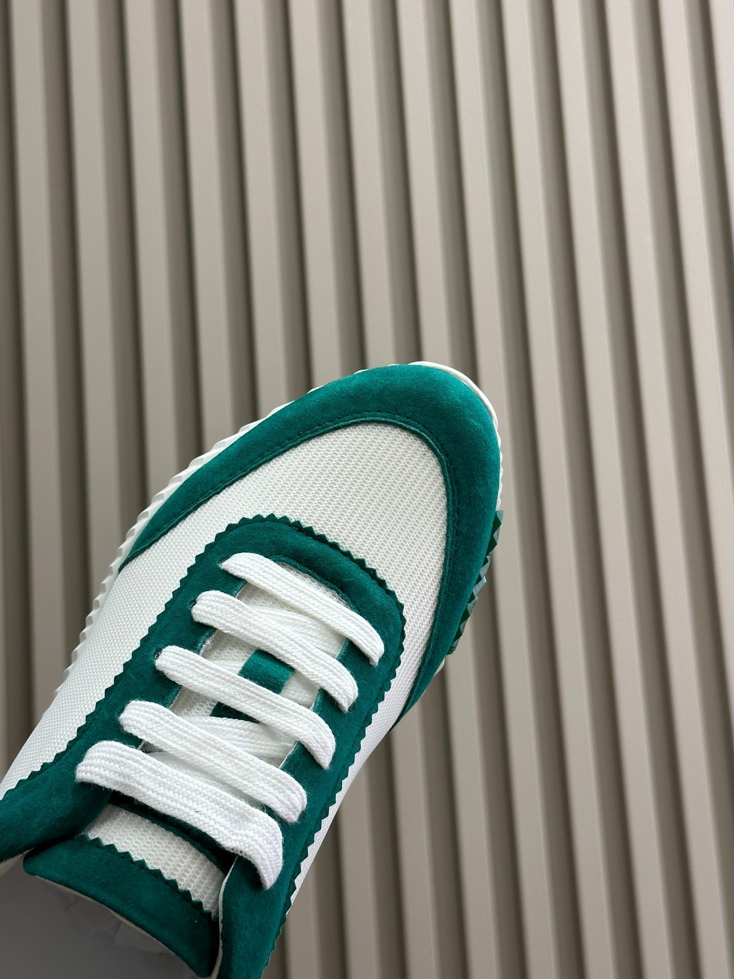 BOUNCING SNEAKERS TEAL MIX WHITE CALFSKIN、mysite、Cacoeks