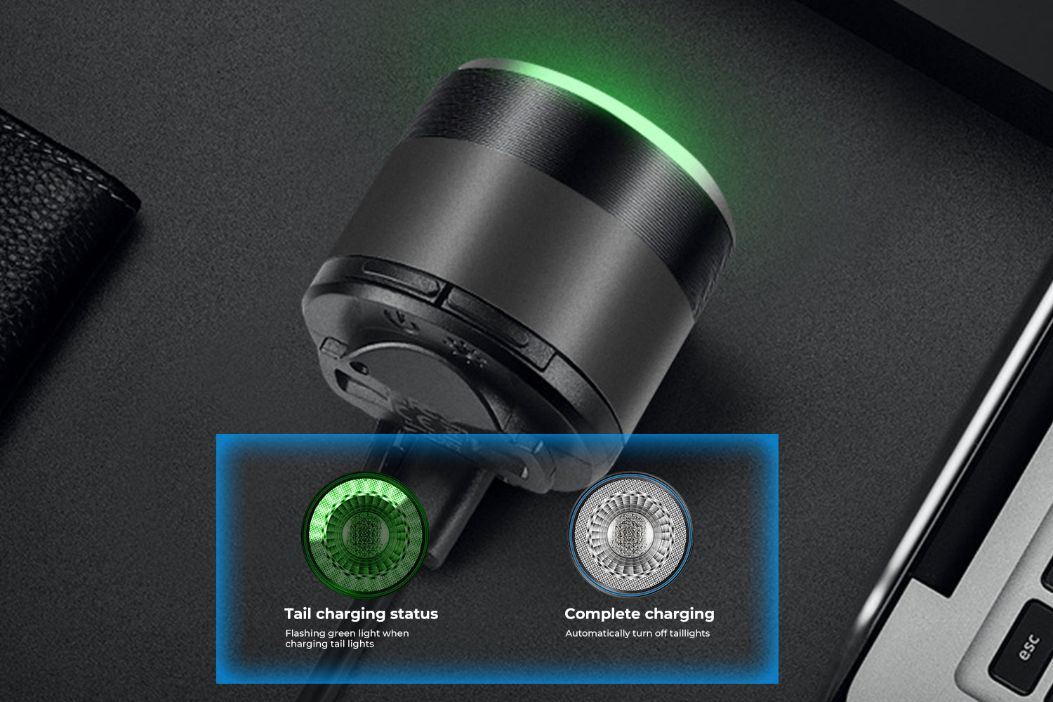 Smart Ebike Tail Light Brake Sensing Rear Light、mySite、bearsvspackers