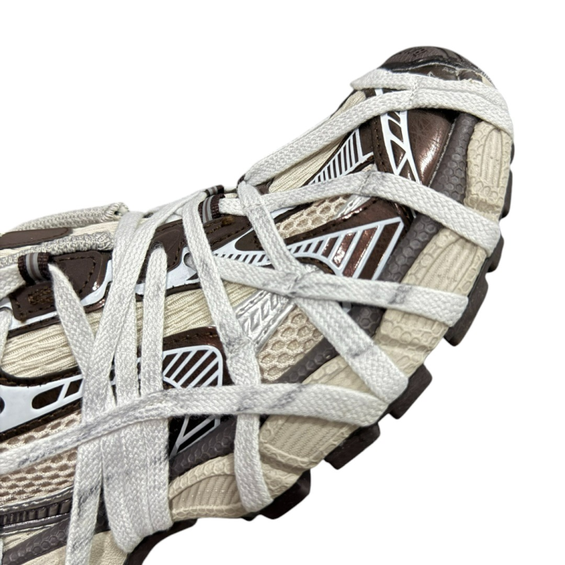 Balenciaga 3XL Extreme Lace Sneaker in Brown Grey、mysite、Cacoeks