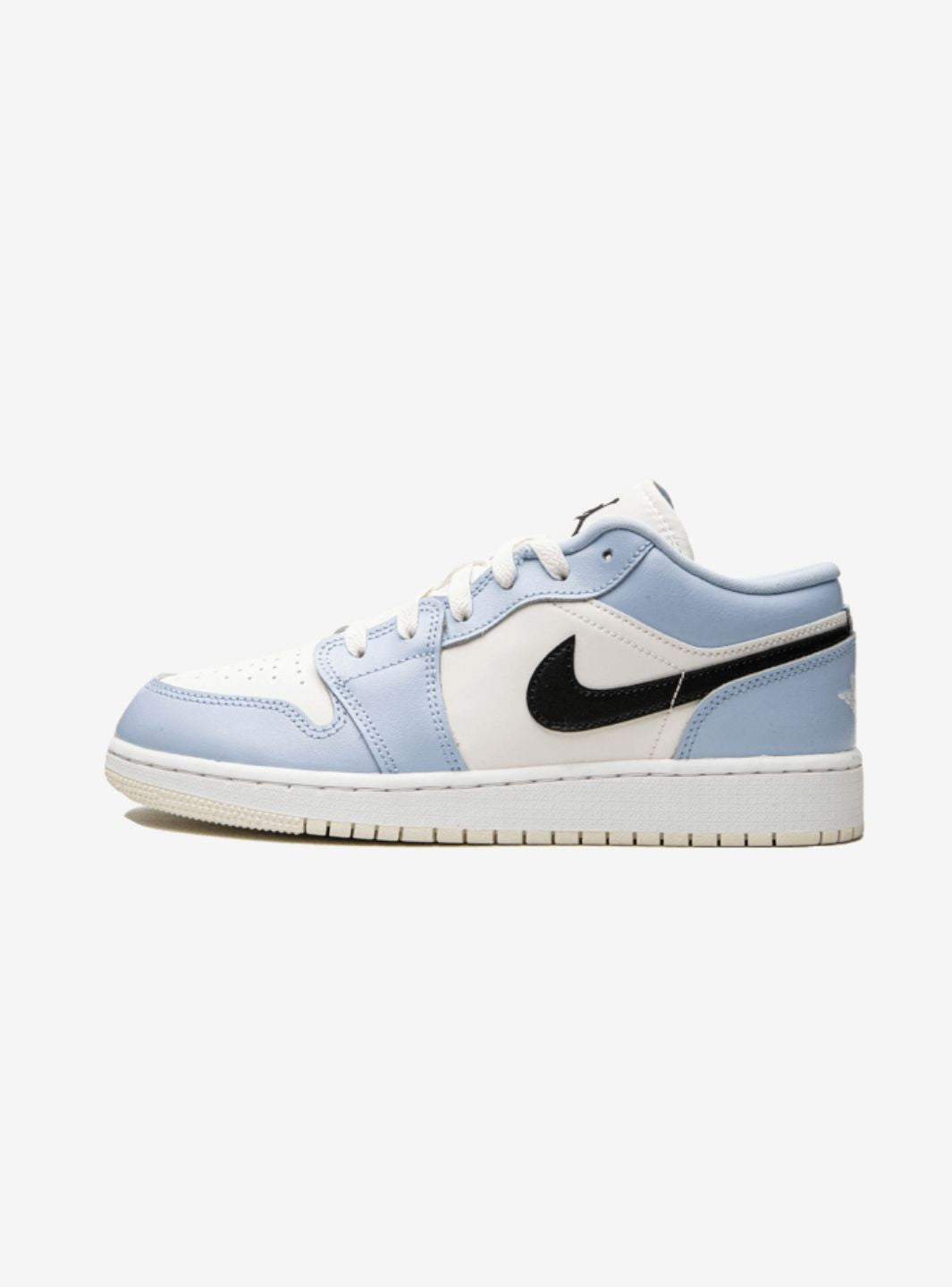 Air Jordan 1 Low Ice Blue Black、JORDAN、Cacoeks
