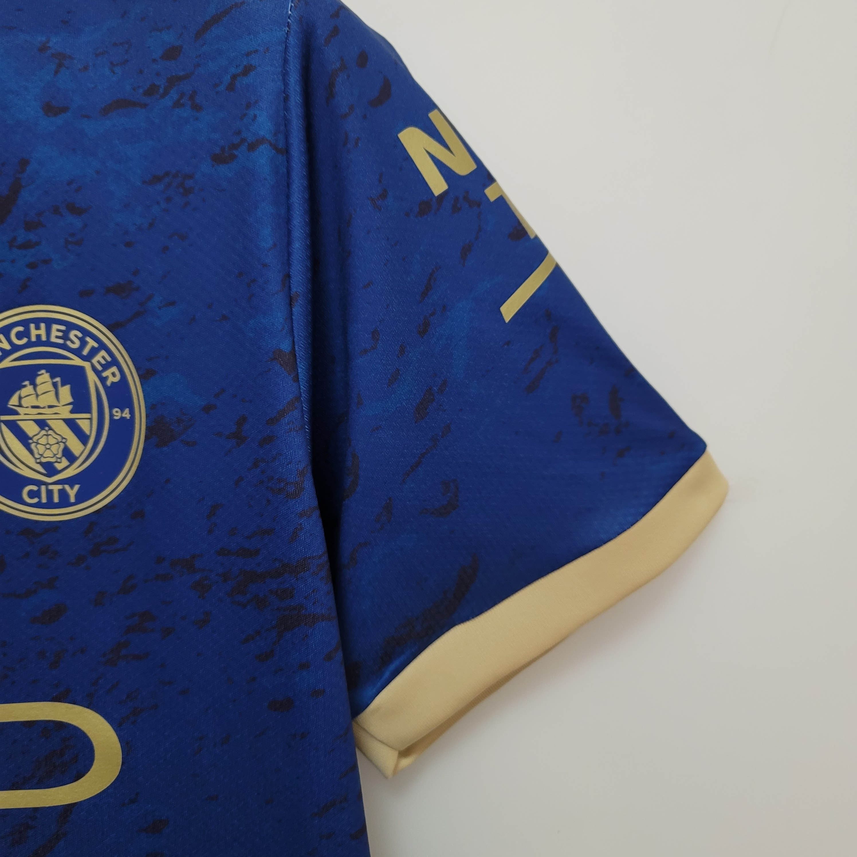 2023 Manchester City Chinese New Year Commemorative Edition Blue Football Shirt 1:1 Thai Quality:football jersey mysite: unitedjerseyfootball 邓江浪:football