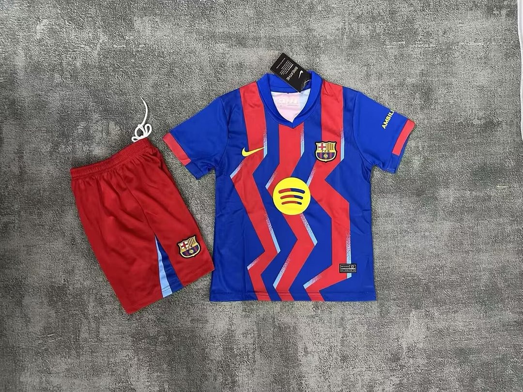 2025/2026 Barcelona Fourth Away Football Jersey 1:1 Thai Quality Kids Size:football jersey mysite: unitedjerseyfootball 邓江浪:football