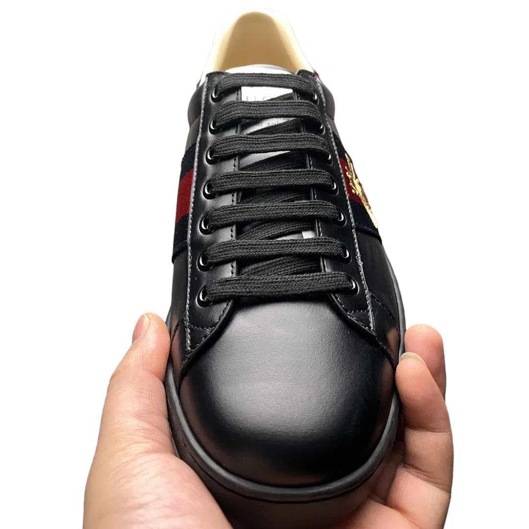 Gucci Ace Embroidered Sneaker Black、mysite、Cacoeks