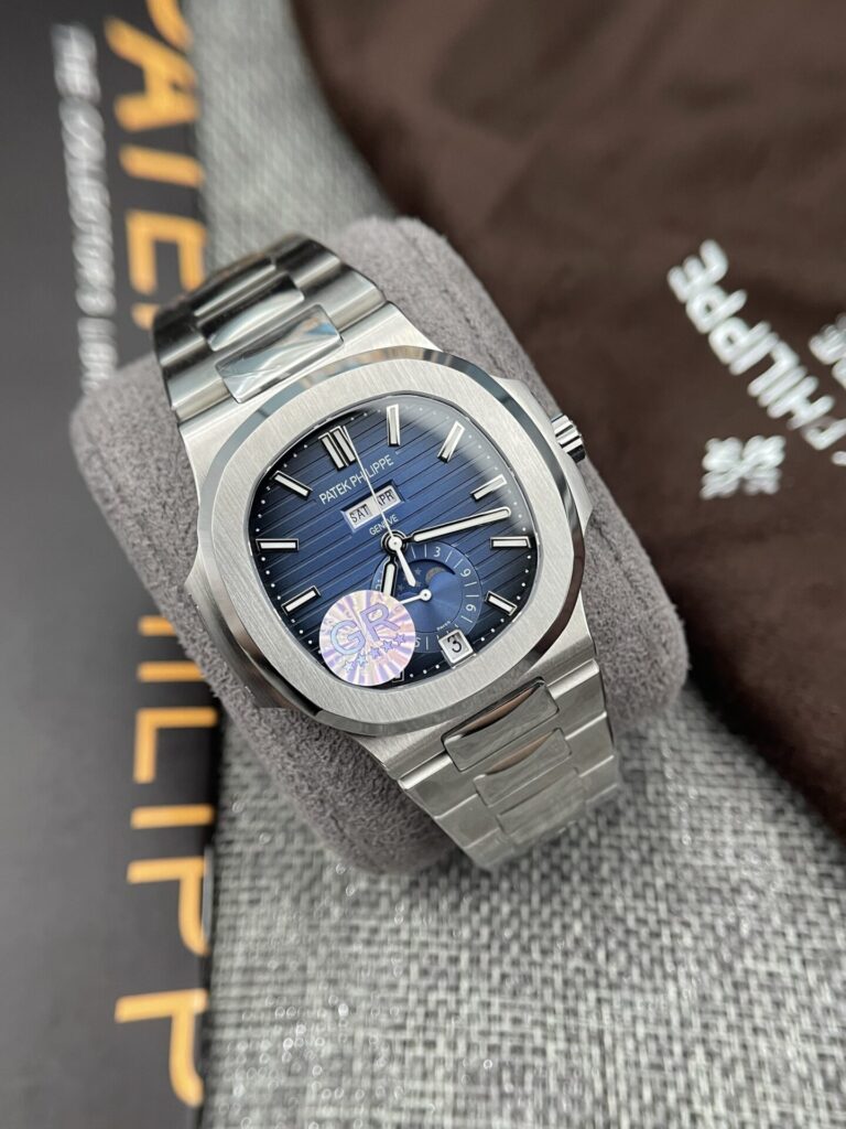 Đồng Hồ Patek Philippe Nautilus 5726 Super Fake 11 Mặt Xanh GRF 40mm (2)