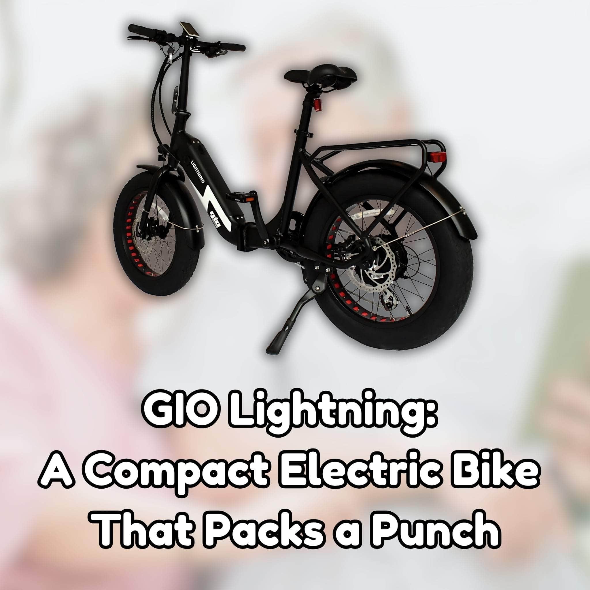 GIO Lightning: A Compact Electric Bike That Packs a Punch
