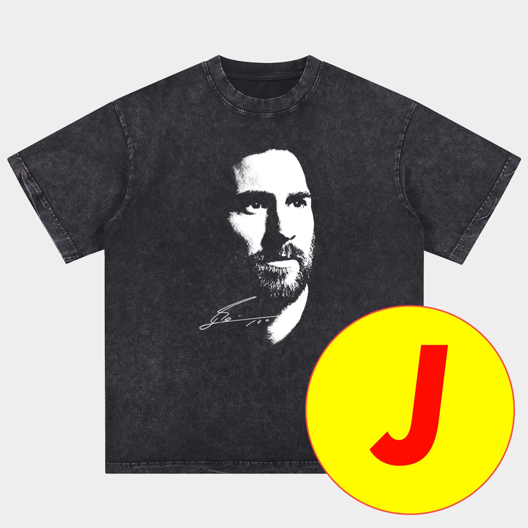 UltraTrikot-Messi GOAT Argentina Barcelona INT M.A.M Oversized Washed T-Shirt