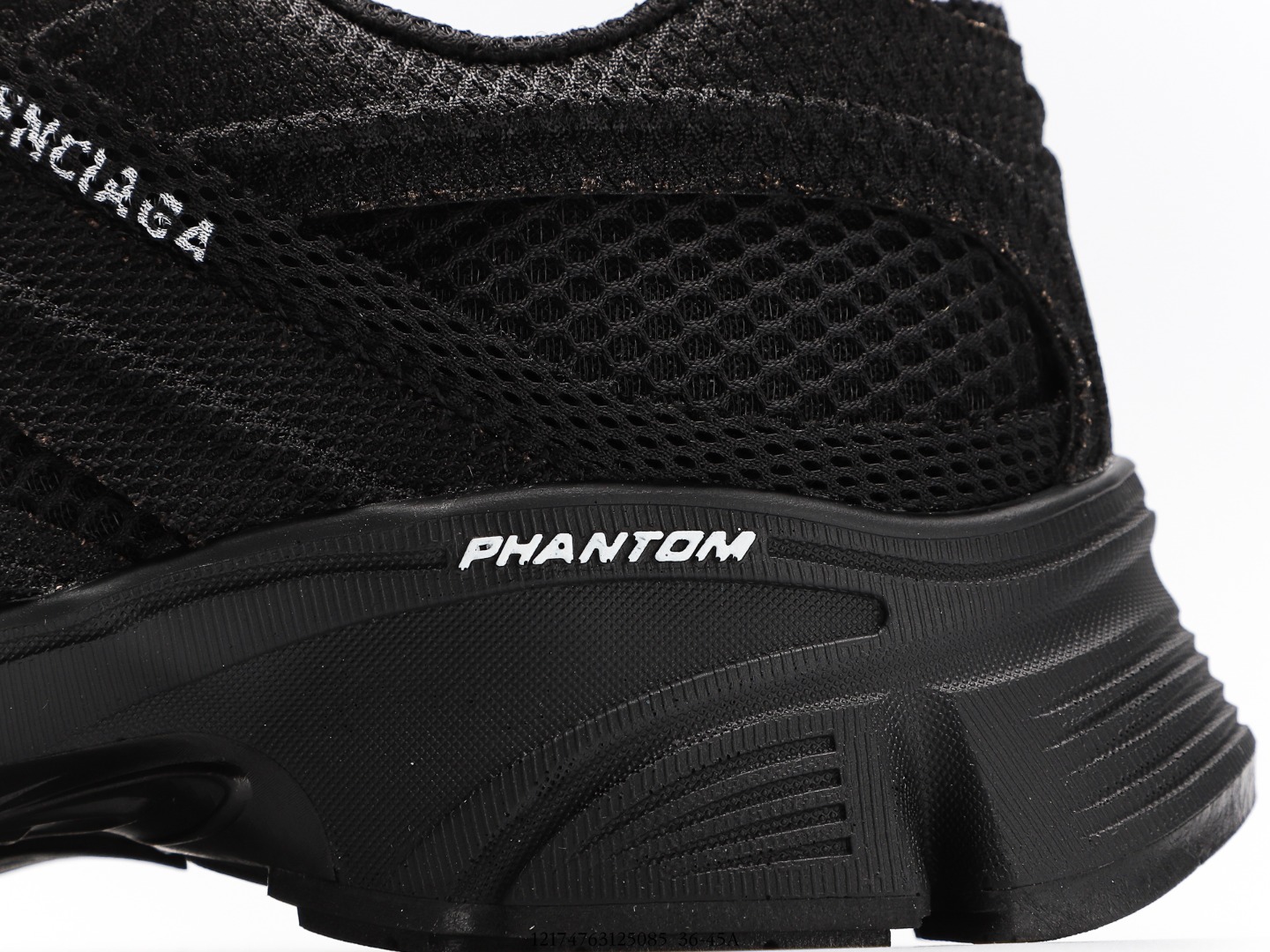 Balenciaga Phantom Trainer in Black、mysite、Cacoeks