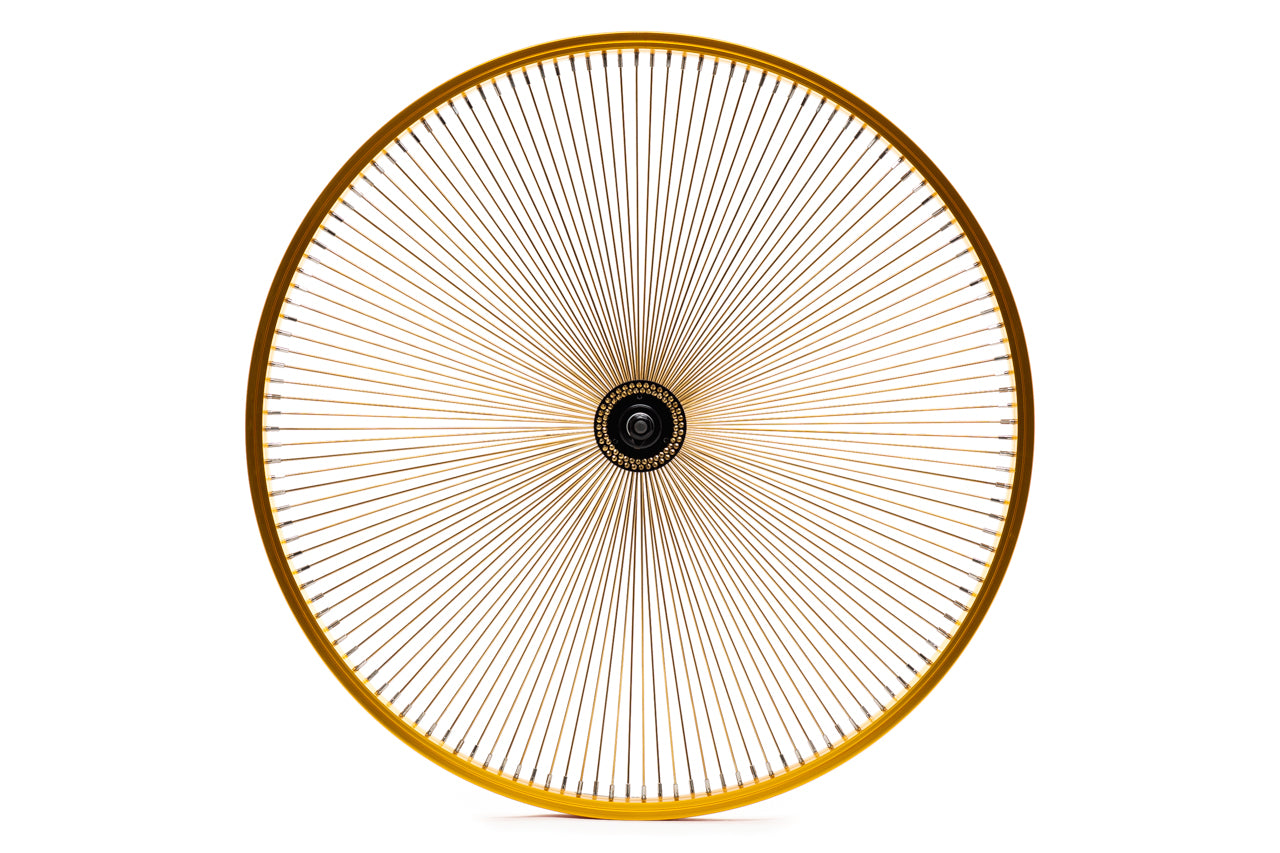 State Bicycle Co. - 144 Spoke Gold Klunker Wheelset、mySite、bearsvspackers