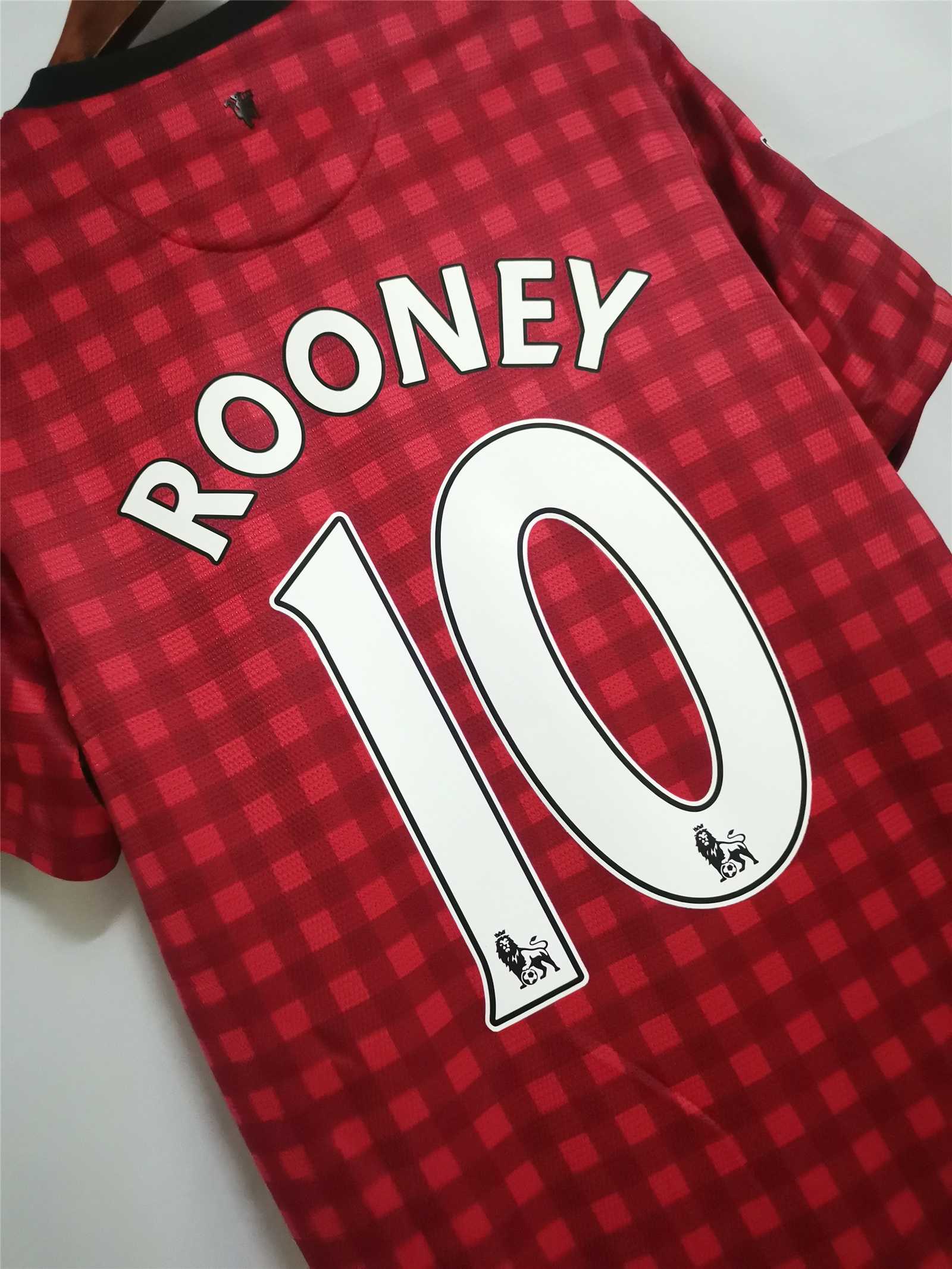 ManixJersey.com | Retro Manchester United 12-13 Home Stadium Jersey -Customize Name, Number and Patch | Worldwide Shipping