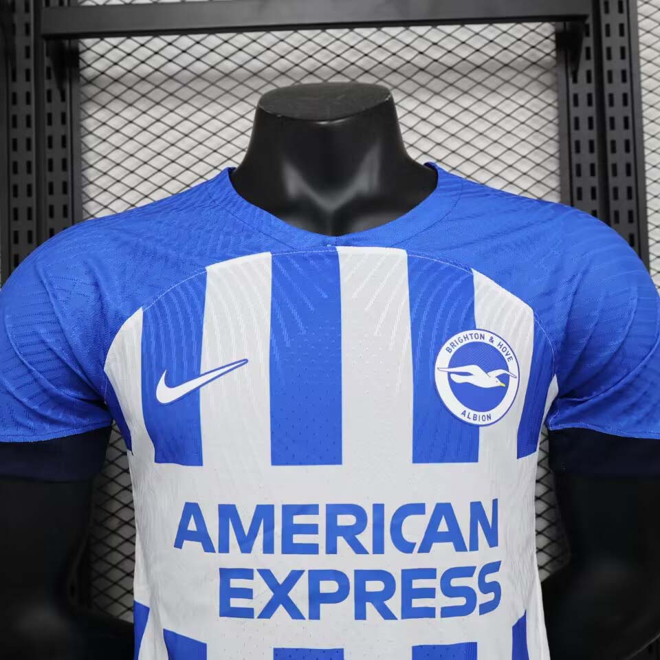 2023/2024 Player Version Brighton Home Football Shirt 1:1 Thai Quality:football jersey mysite: unitedjerseyfootball 邓江浪:football