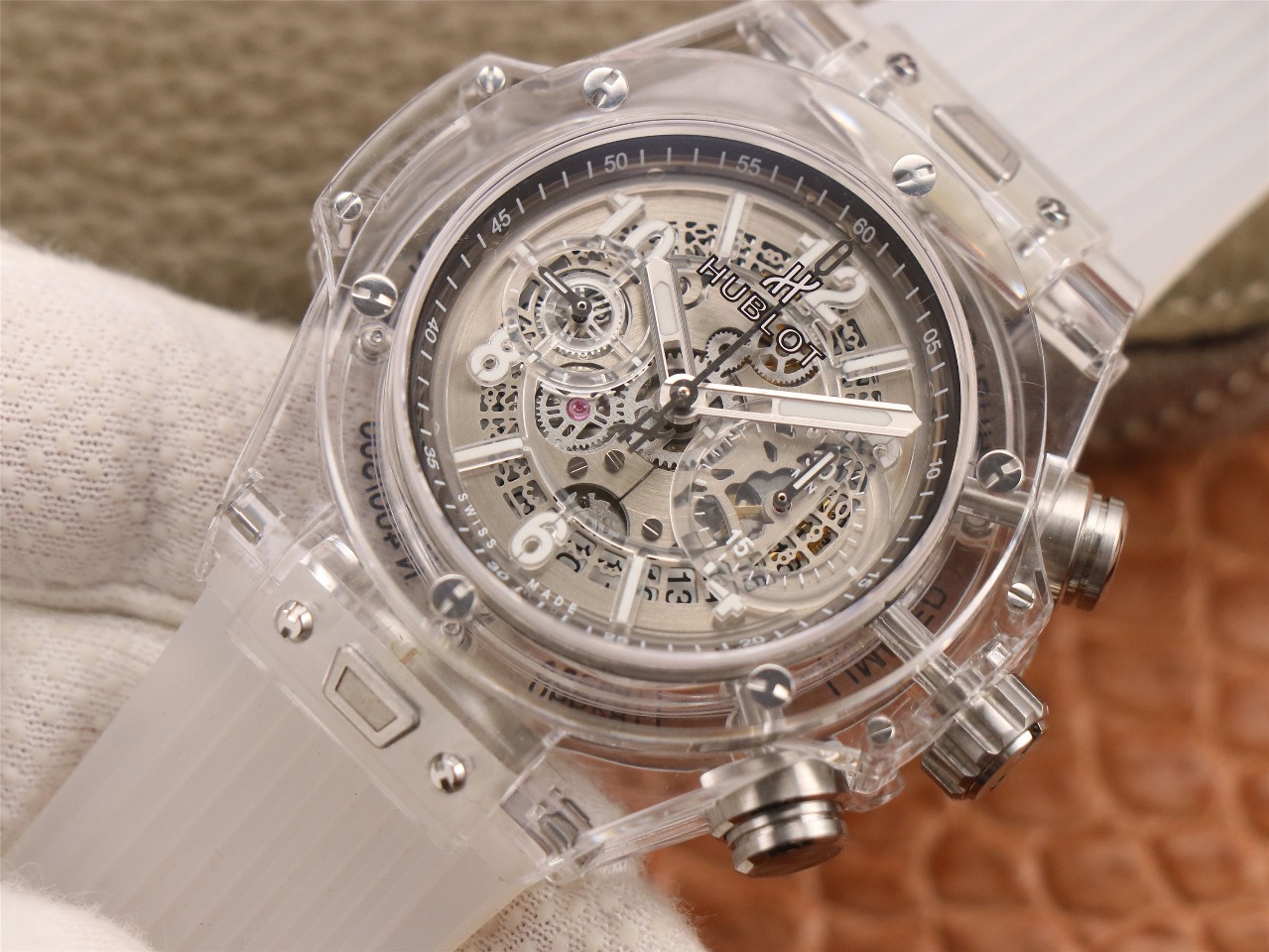 Hublot Big Bang Unico Sapphire 441.JX.4802.RT 42mm-fasswatch