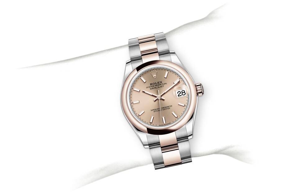 Rolex Datejust in Oystersteel and gold, m278241-0009 | Europe Watch Company