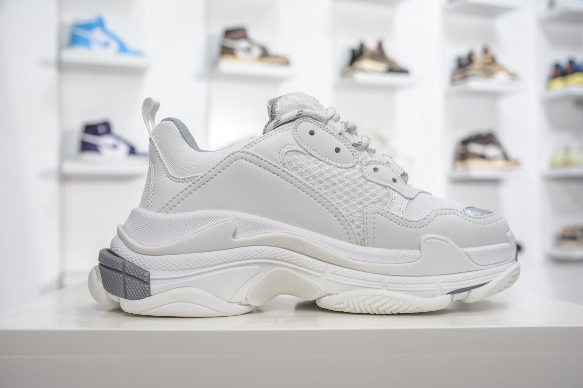 Balenciaga Triple S Sneaker Fabric White、mysite、Cacoeks