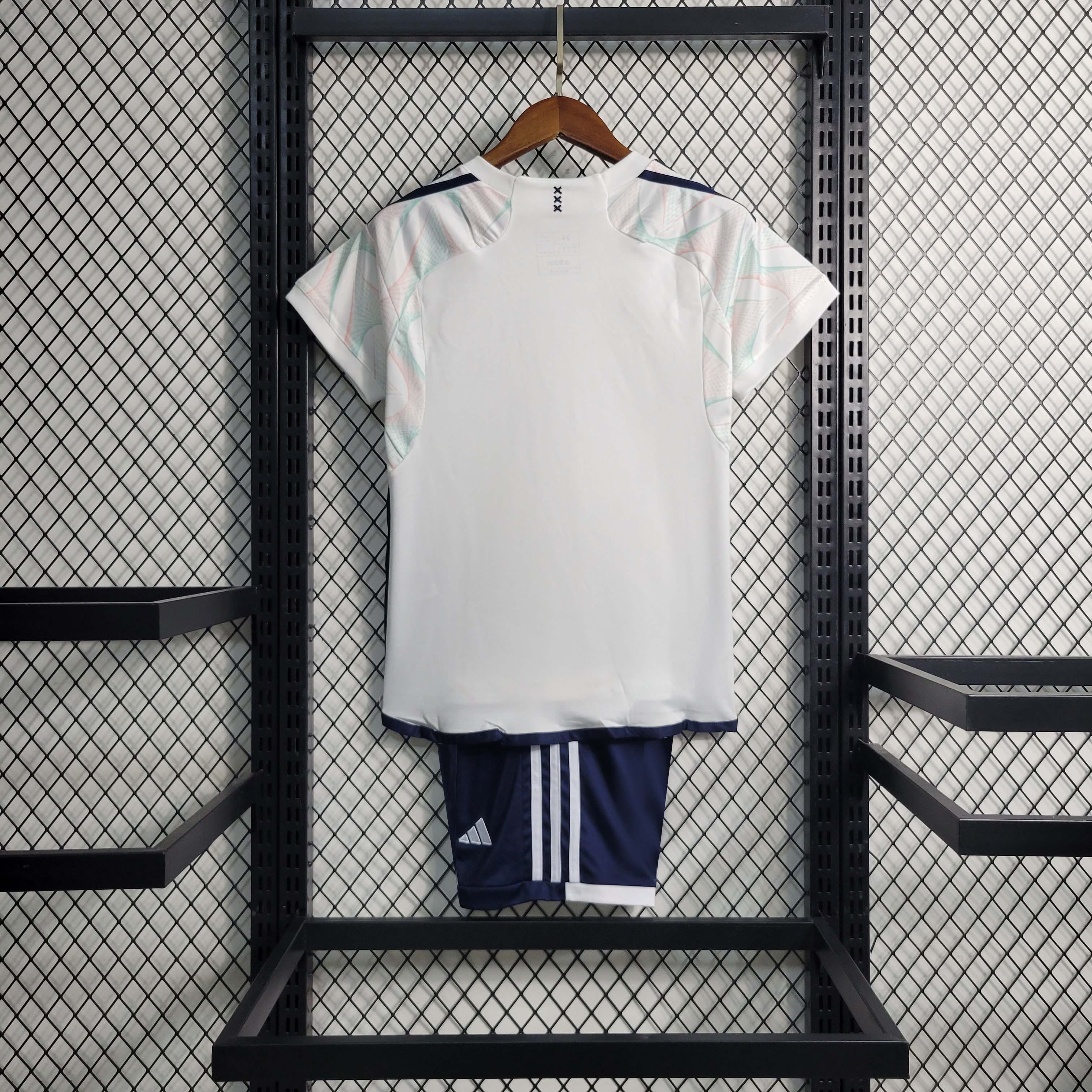 2023/2024 Ajax away Football Shirt 1:1 Thai Quality Kids Size:football jersey mysite: unitedjerseyfootball 邓江浪:football