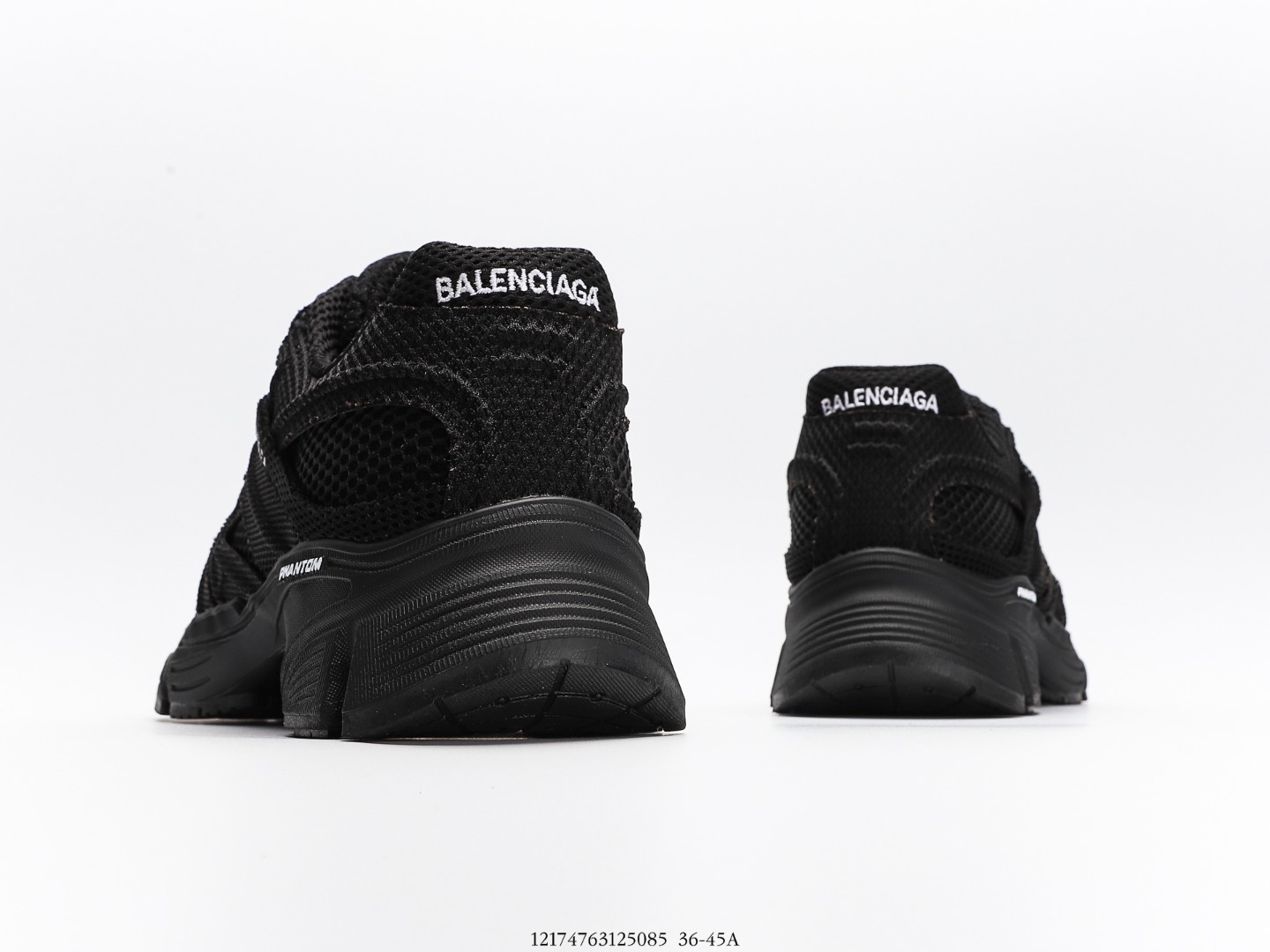 Balenciaga Phantom Trainer in Black、mysite、Cacoeks