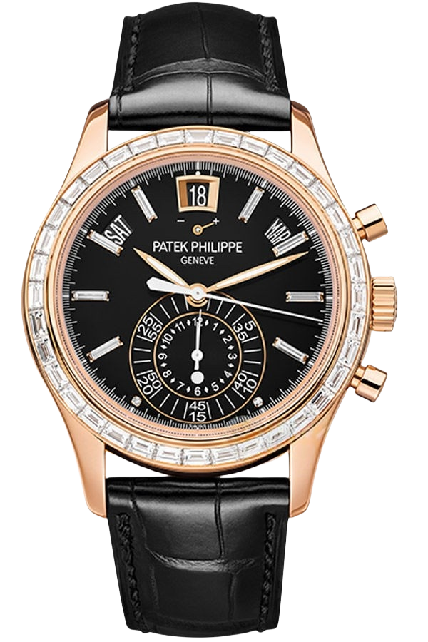 Patek Philippe Complications Ref. 5961R-010 Super Clone Watch – Rose Gold Black Dial Fake Replica