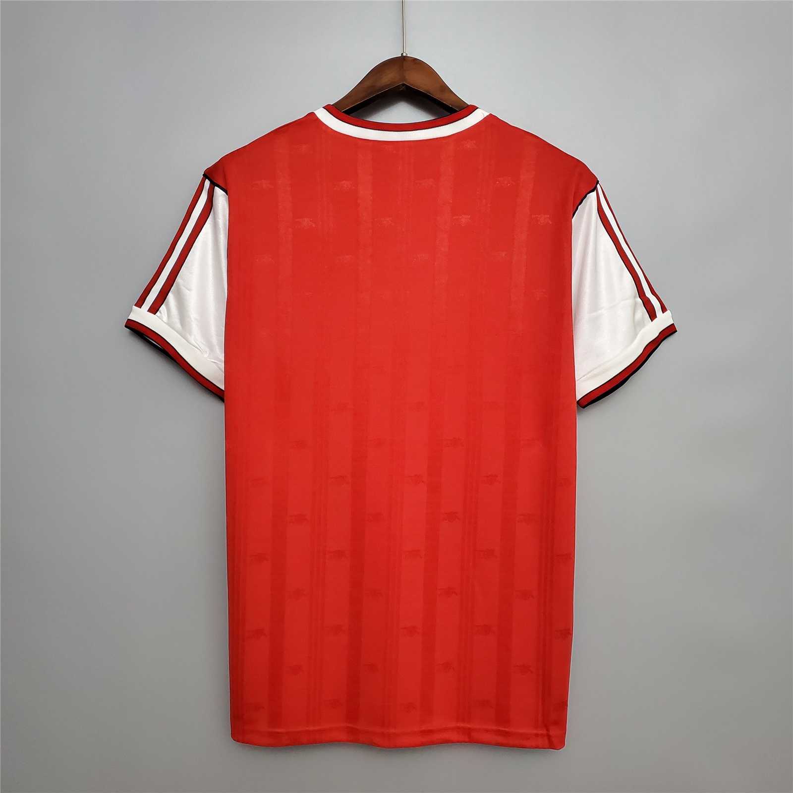 ManixJersey.com | Retro Arsenal 86-88 Home Stadium Jersey -Customize Name, Number and Patch | Worldwide Shipping