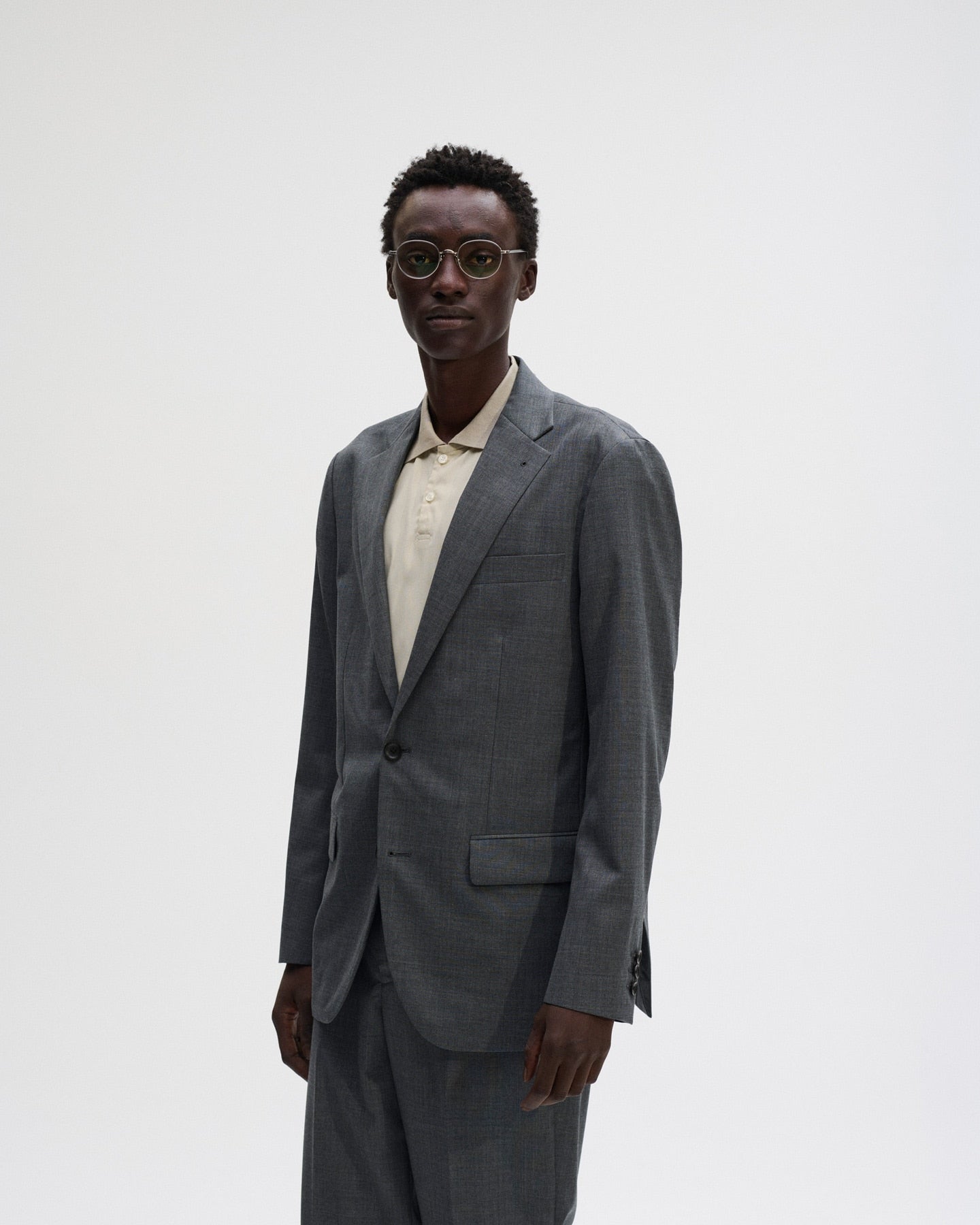 SOPHNET. 25S/S SUMMER MERINO WOOL STANDARD 2BUTTON JACKET  SOPH-250014 