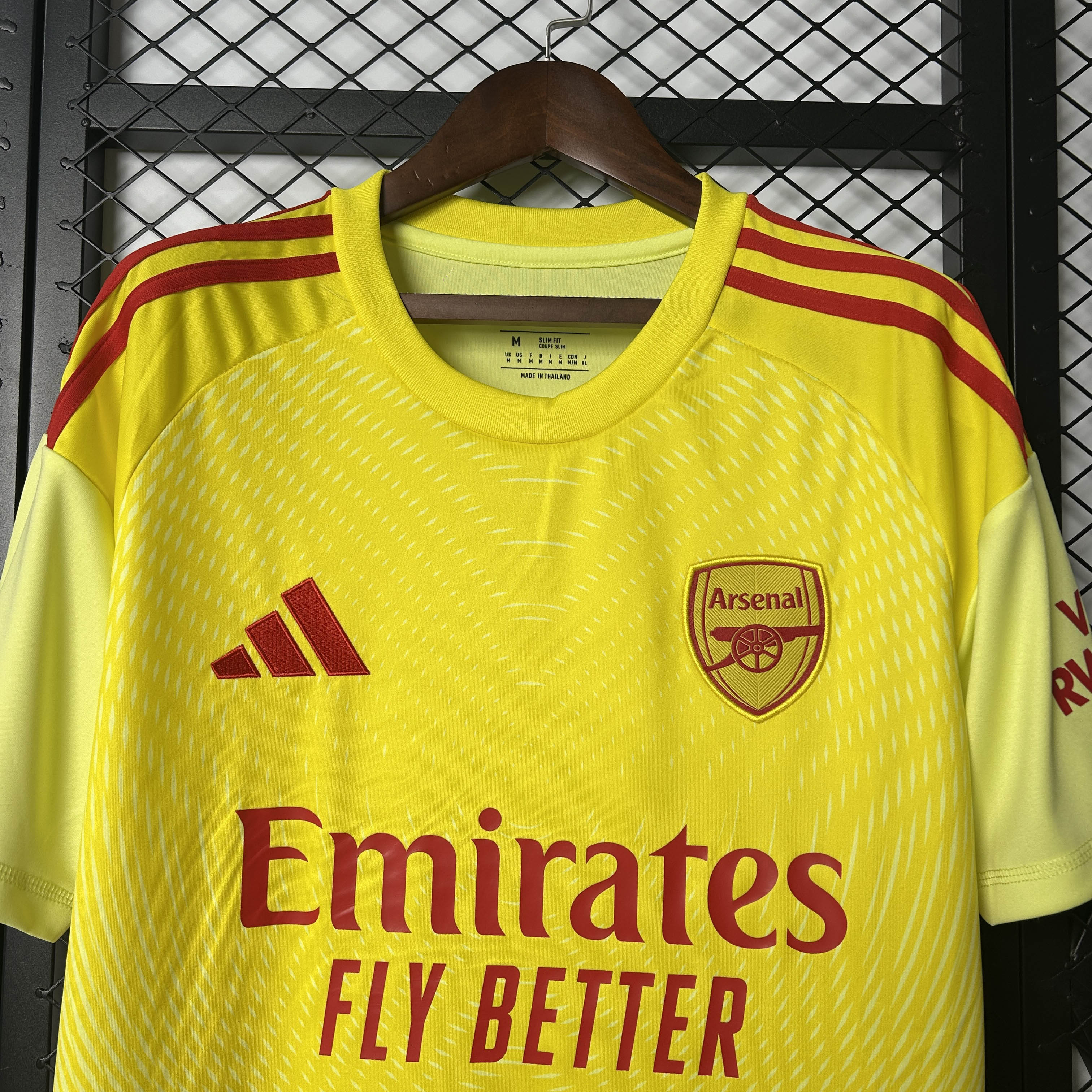 2025/2026 Arsenal Goalkeeper Yellow Football Shirt 1:1 Thai Quality:football jersey mysite: unitedjerseyfootball 邓江浪:football