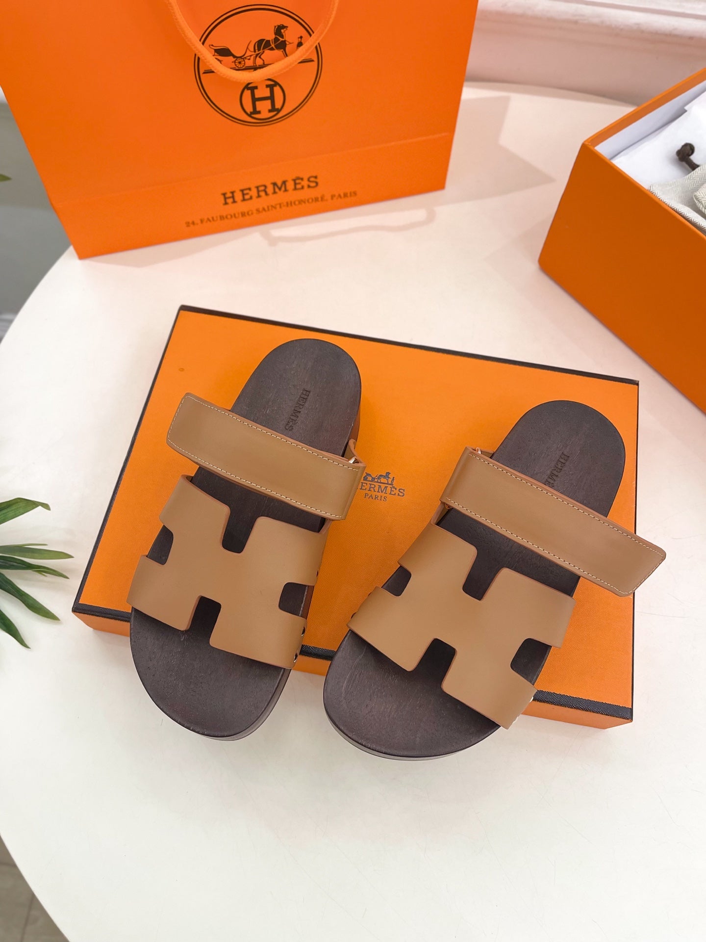 KOS CLOG IN PEANUT BROWN CALFSKIN、mysite、Cacoeks