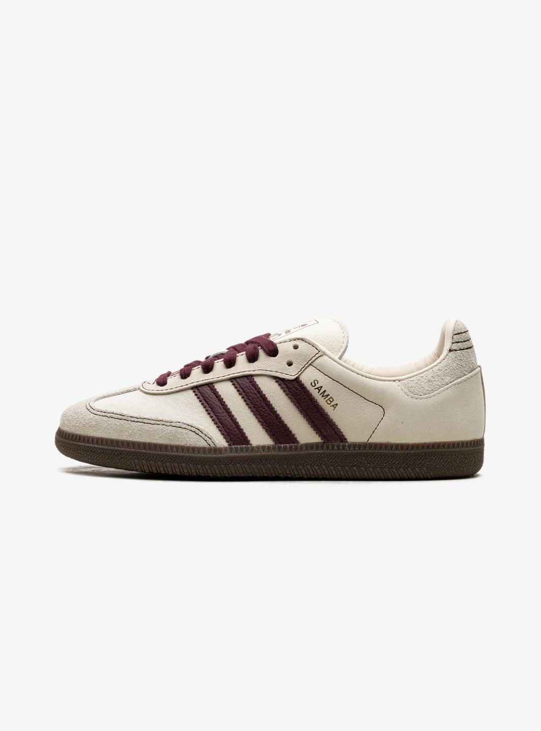 Adidas Samba OG Wonder White Maroon、mysite、Cacoeks
