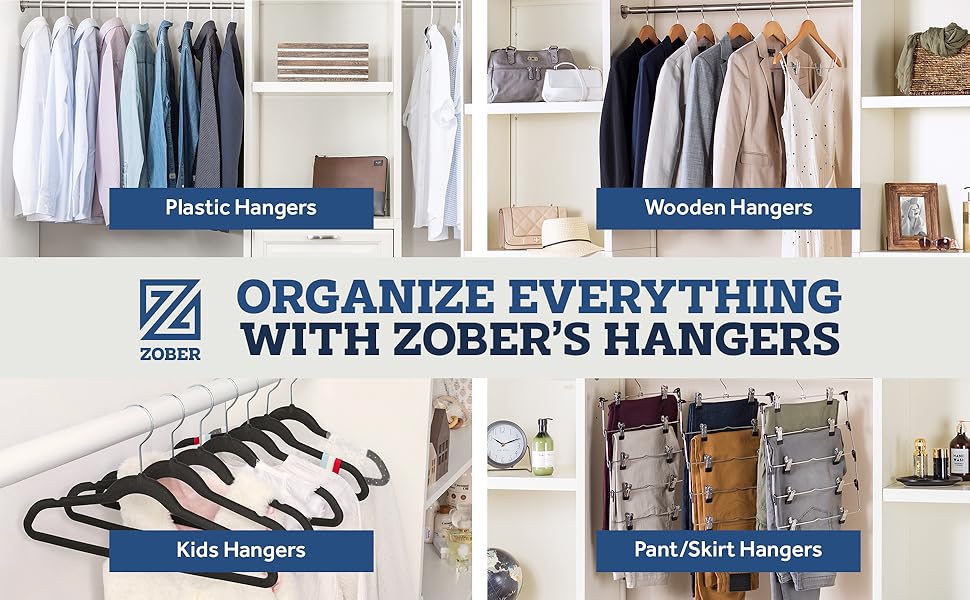 Organize Everything With Zober Hangers